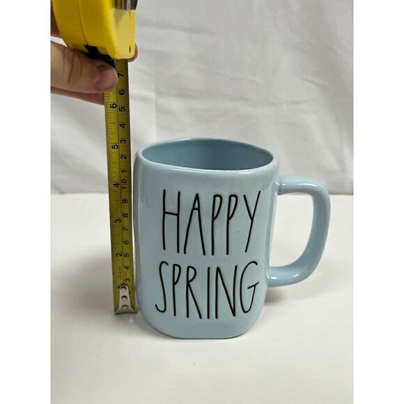 Rea Dunn Artisan Collection by Magenta "Happy Spring" Easter Coffee Mug Cup 4"x5 - Picture 3 of 5
